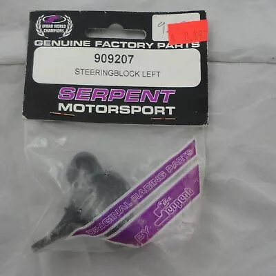 Serpent Racing 909207 Left Steering Block For Serpent Vector NT & Veteq • $8.99