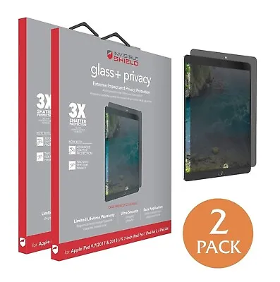 ZAGG IPad Air 1 2/Pro/5th Gen/6th Generation 9.7 Tempered Glass Screen Protector • £5.95