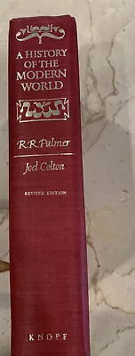 A History Of The Modern World By Palmer With Joel Colton 2nd Edition 1963 Knopf • $9.68