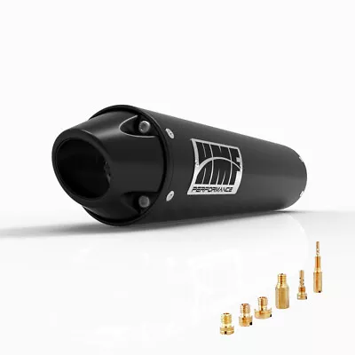 HMF Honda TRX 450R Slip On Exhaust Black W/Blk Euro + Jets (04-05) • $454.90