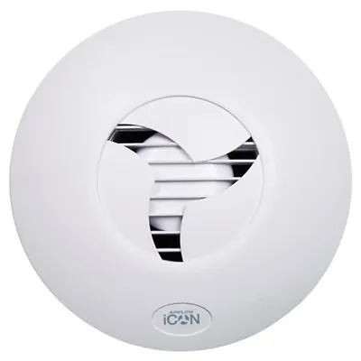 Airflow 72683501 ICON15 Eco Circular Auto Iris Extractor Fan (240V Mains) • £69.25