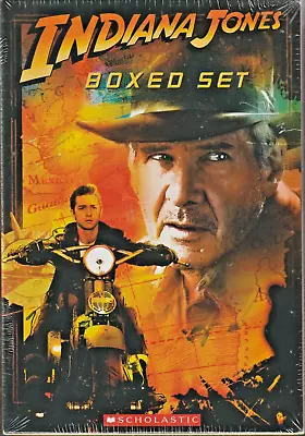 Indiana Jones ~ 4 Paperback Boxset ~ New/Sealed ~ Scholastic ~ Free Post • $99.99