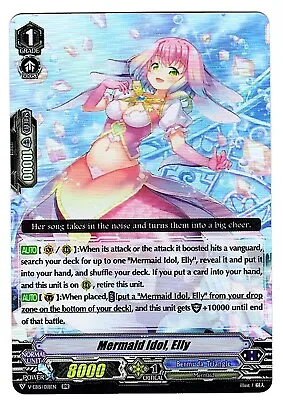 Cardfight Vanguard Twinkle Melody Double Rare V-EB15/018 Mermaid Idol Elly • $2.48