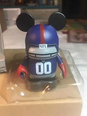 Mickey Mouse New York Giants Football Player Vinylmation Figurine With Box • $5