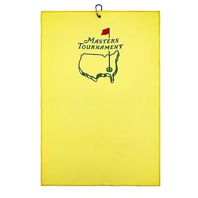 Masters Tournament Golf TowelMasters Golf TowelGolf Gifts For MenGolf Towe... • $20.76