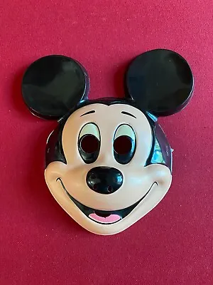 1970's Walt Disney Mickey Mouse  Un-Used  Plastic Mask Ben Cooper  (Vintage) • $49