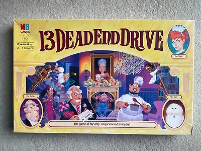 Vintage 1994 MB GAMES 13 Dead End Drive Board Game -  Complete • £9.49
