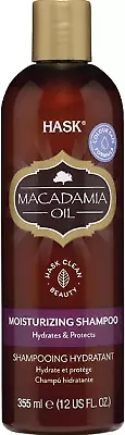Macadamia Moisturizing Oil Shampoo For All Hair Types Colour Safe Gluten-Free • £14.12