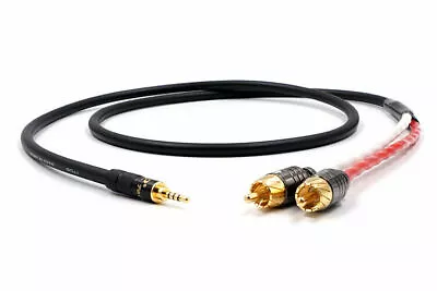 TRRS Balanced 2.5mm To 2 RCA Male Audio Cable For Cayin N5 Iriver AK240 AK380 • $39.60