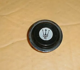 Maserati Biturbo  STEERING WHEEL CENTER BUTTON  Nardi With Trident Emblem • $47.95