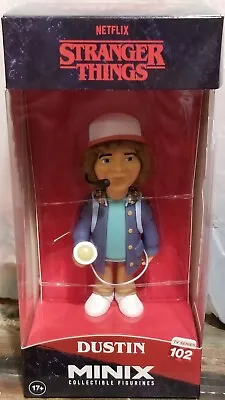 Netflix Stranger Things MINIX Collectible Figurines Dustin NEW Mego 2023 Funko  • $17