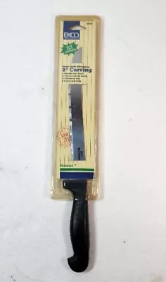 New Sealed Vintage 1986 EKCO Stainless 8” Blade Carving Beef Poultry Knife 66680 • $5.99