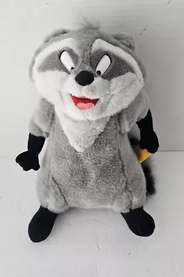 Disneyland Walt Disneyworld Pocahontas Raccoon Meeko Plush Toy Vtg 12 1/2  • $24