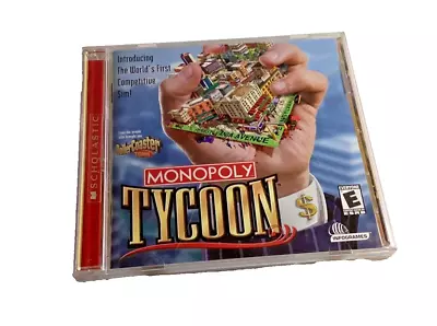 Monopoly Tycoon CD Windows PC 95/98/Me With Manual • $2