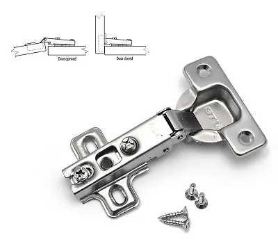 STANDARD KITCHEN CABINET DOOR HINGE 35 Mm  + Screws • £1.97