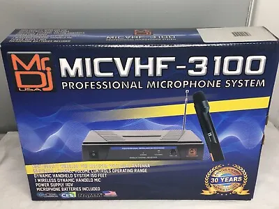 *New * Professional Microphone System Mr. DJ USA .. Free Shipping .  • $39.95