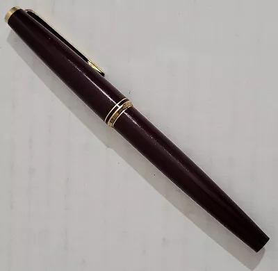 Vintage MONTBLANC 585 Fountain Pen Bordeaux / Burgundy  • $50