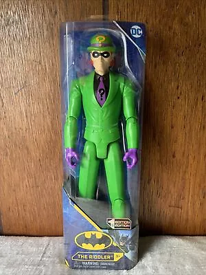 RIDDLER DC Comics Batman 12  Action Figure 1st Edition Spin Master TECH SERIES! • $9.49