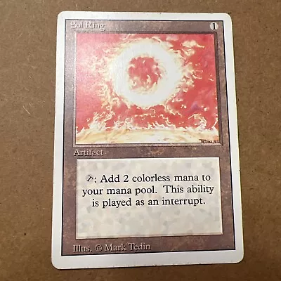 MTG Sol Ring Revised Edition Regular Uncommon • $10