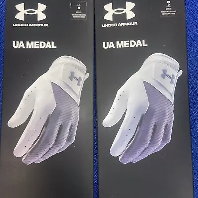 Under Armour Medal Golf Gloves . 2 X Gloves. Size Large • £17.50