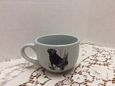 Gander Mountain Grey Coffee Mug Black Lab Artwork By Al Agnew • $9.99