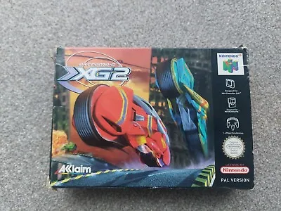 N64 EXTREME G 2 ~ Nintendo 64 PAL Boxed Complete • £44.95