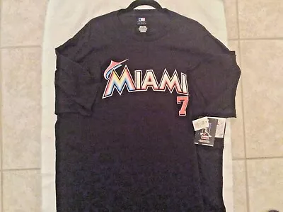 Jose Reyes Miami Marlins Never Worn Jersey Mlb Genuine Merchandise Size 2xl • $38.94