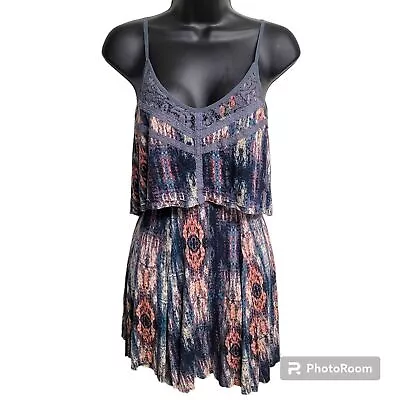 Ecote V-neckline Layered Mini Dress Size XS • $19.99