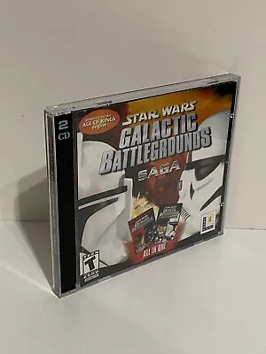 £6.99 • Buy Star Wars - Galactic Battleground Saga PC CD-ROM - 2 Disc