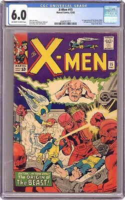 Uncanny X-Men #15 CGC 6.0 1965 4348307017 • $260