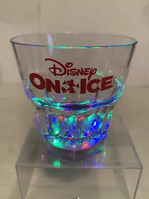 Disney On Ice Mickey Mouse LED Light Up Plastic Drinking Cup Advertising Scarce • $14.99