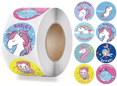 £2.39 • Buy UNICORN Reward Stickers Children's Kids Teachers Parents Praise Labels Chart