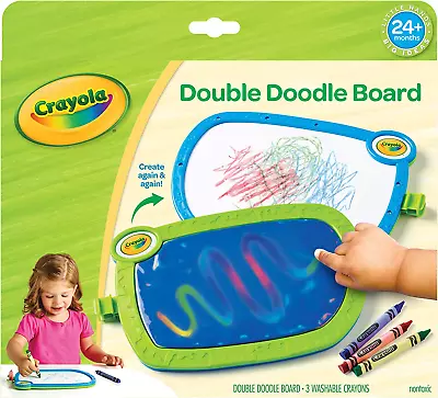 My First  Double Doodle Board Drawing Tablet Toddler Toy Gift • $15.88