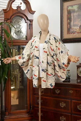 Dear Vanilla Japanese Kimono Haori Jacket For Women Authentic Japan Made Vintage • $52