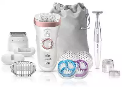 Braun 9980 Silk-epil 9 SkinSpa SensoSmart Epilator 4 In 1 Exfoliation Skin Care • $219.95