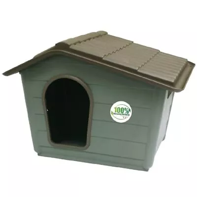 Villa - Kennel For Dogs Kennel In Recycled Materials Removable Roof • £62.64