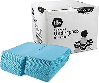 $23.66 • Buy 100 Count Disposable Underpad Adults Bed Pads Chucks Mats Sheets Incontinence