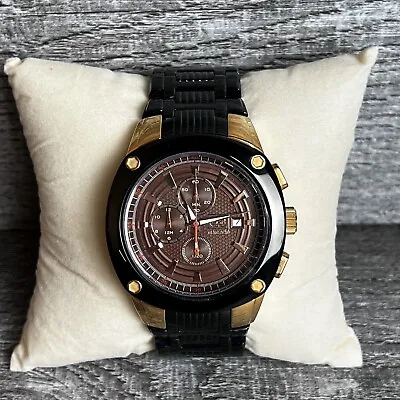 Marc Ecko E22530G1 Gold Tone Stainless Steel Watch  • $95