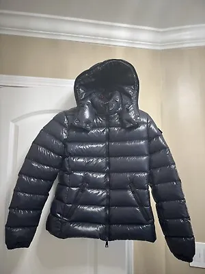 ❤️ Authentic Moncler Blue Bady Down Jacket W/ Removable Hood Size 2 ❤️ • $679.95