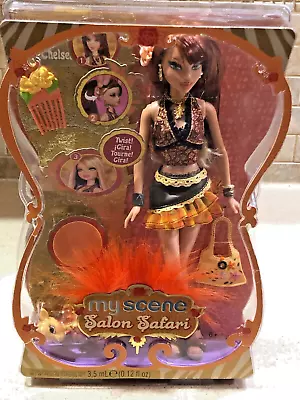 2006 Mattel My Scene Junglicious Salon Safari Chelsea Doll Twist Hair Rare • $135