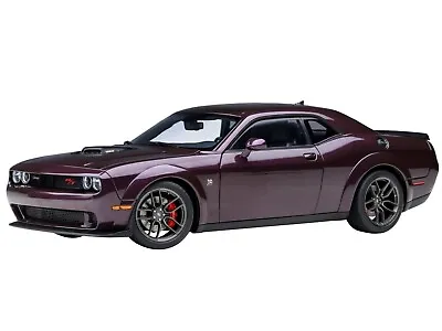 2022 Dodge Challenger R/t Scat Pack Widebody Hellraisin 1/18 Model Autoart 71771 • $219.99