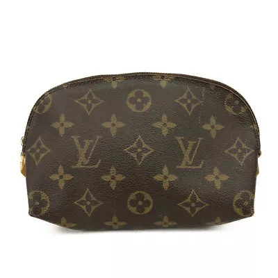 Louis Vuitton Monogram Pochette Cosmetics Pouch/6Y0259 • £0.80