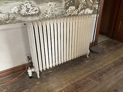 Antique Cast Iron Radiator Heater For Hot Water Systems Vintage • $200