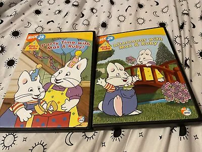 Max & Ruby Double Pack (Afternoons With / Party Time) - DVD - VERY GOOD Nick Jr • $7.99