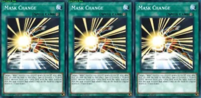 Mask Change LEHD-ENA21 X 3 Mint YUGIOH Quick-Play Spell Card • $3