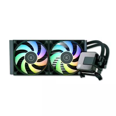 EKWB ELITE-280 AIO Elite 280mm D-RGB  Liquid Cooler EK-Vardar 140mms PMW Fans • $164.99