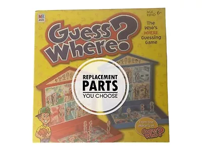 Vintage Guess Where Board Game REPLACEMENT PARTS PIECES YOU CHOOSE • $1.99