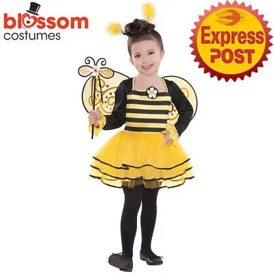 £23.78 • Buy CK2542 Ballerina Bumble Bee Costume Animal Book Week Dress Wings Girls Costume