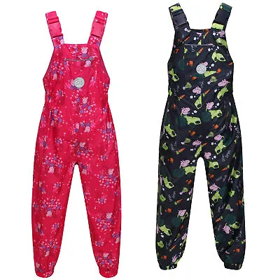 Regatta Peppa Pig Muddy Puddle Waterproof Dungarees • £30.20