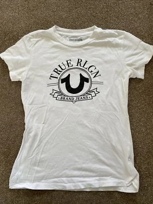 £2 • Buy True Religion Logo T Shirt Size Small 